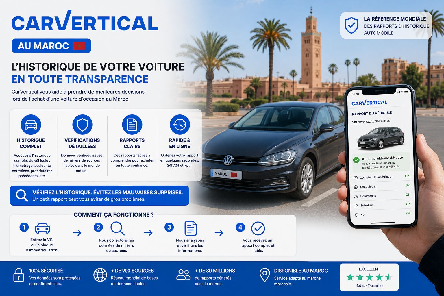 Carvertical au Maroc